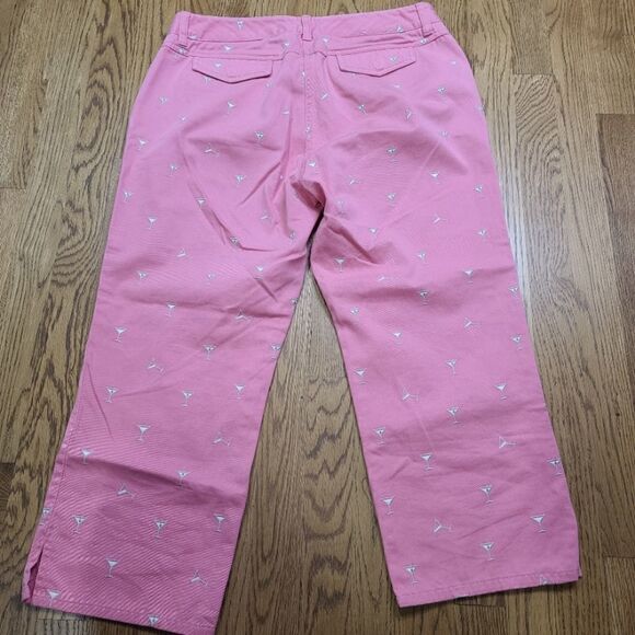 J Crew Favorite Fit Capri 10 Martini - Picture 4 of 5